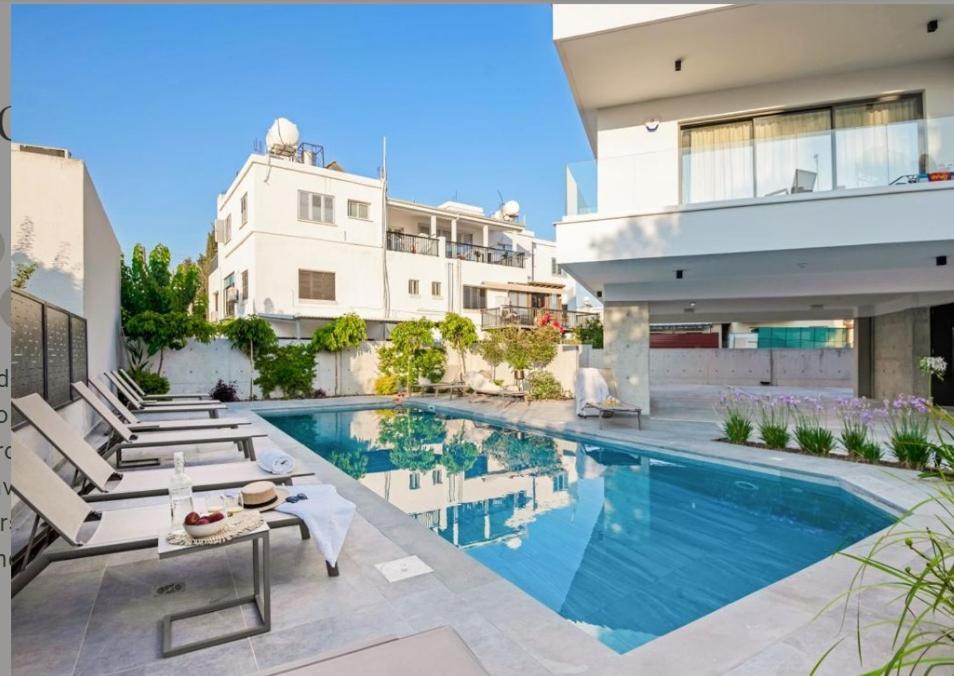 Olive Shared Pool Apartments Paphos Buitenkant foto