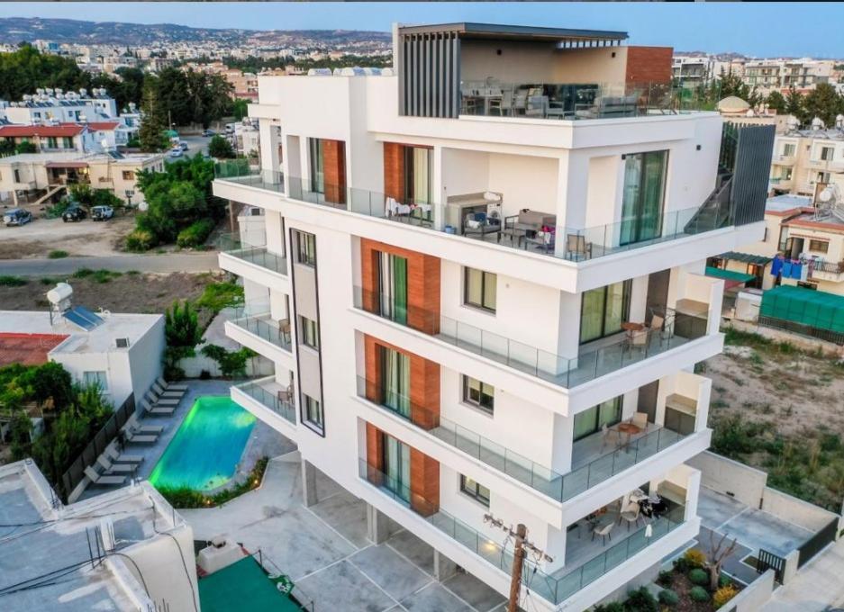 Olive Shared Pool Apartments Paphos Buitenkant foto